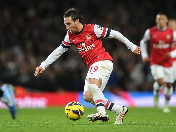 Santi Cazorla in Action: Arsenal vs Swansea City, Premier League 2012-13