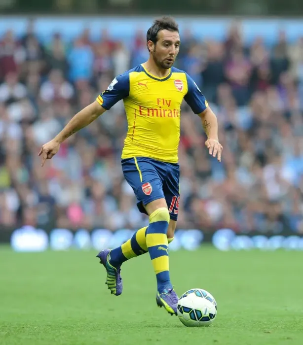 Framed Print : Santi Cazorla in Action: Aston Villa vs. Arsenal, Premier League 2014-15 Framed Print : Santi Cazorla in Action: Aston Villa vs. Arsenal, Premier League 2014-15