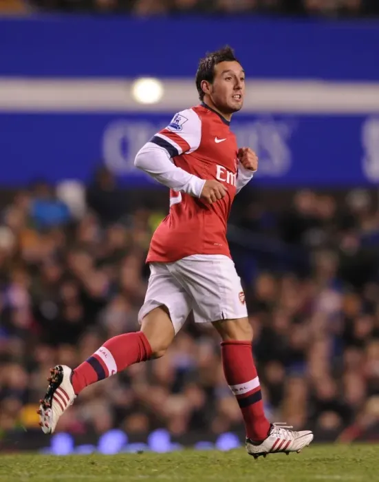 Framed Print : Santi Cazorla in Action: Everton vs. Arsenal, Premier League 2012-13 Framed Print : Santi Cazorla in Action: Everton vs. Arsenal, Premier League 2012-13