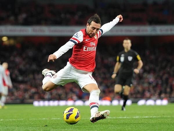 Santi Cazorla (Arsenal). Arsenal 0: 2 Swansea. Barclays Premier League. Emirates Stadium, 1  /  12  /  12
