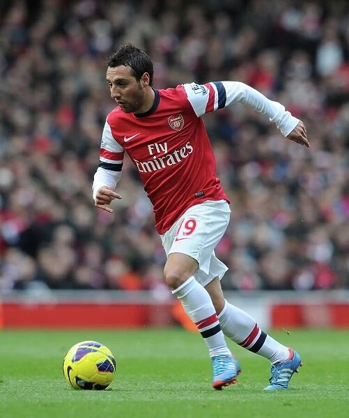 Santi Cazorla (Arsenal). Arsenal 1:0 Queens Park Rangers. Barclays Premier League