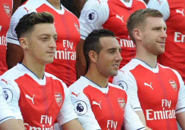 Arsenal FC Santi Cazorla 2016-17 Season Art Prints, Posters