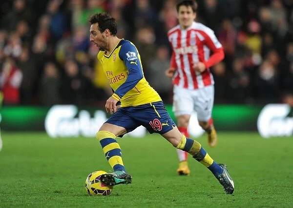 Santi Cazorla: Arsenal Star Shines at Britannia Stadium (Stoke City v Arsenal 2014-15)
