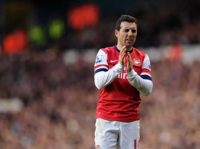 Framed Print : Santi Cazorla: Arsenal Star Shines at White Hart Lane (Tottenham Hotspur vs Arsenal, Premier League 2012-13)