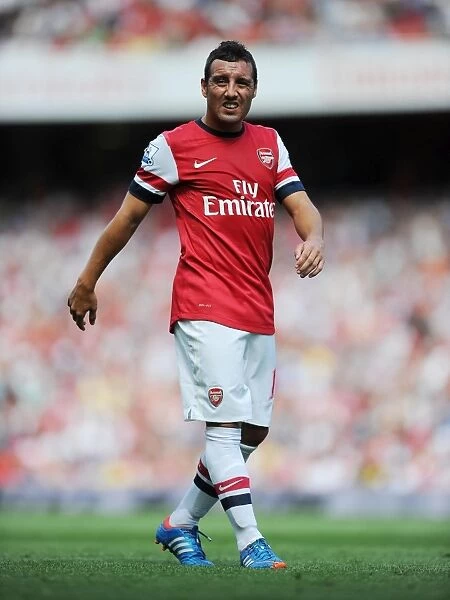 Santi Cazorla: Arsenal's Dazzling Midfield Maestro in Action