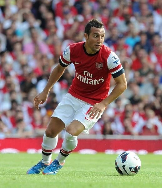 Santi Cazorla: Arsenal's Dazzling Midfield Maestro in Action (2012-13)