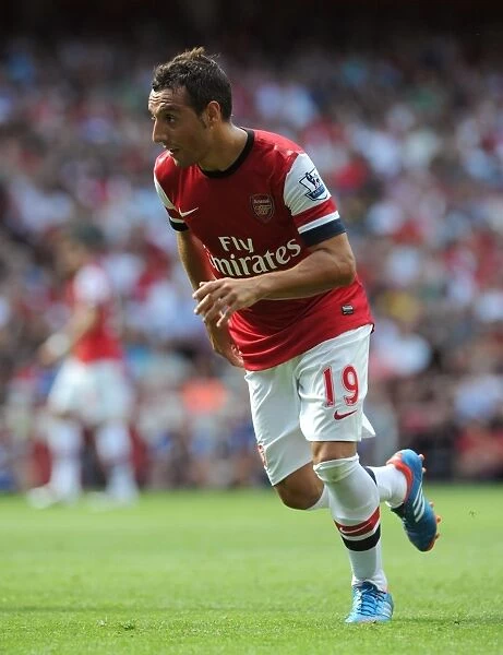 Santi Cazorla: Arsenal's Midfield Maestro in Action against Sunderland, 2012-13 Premier League