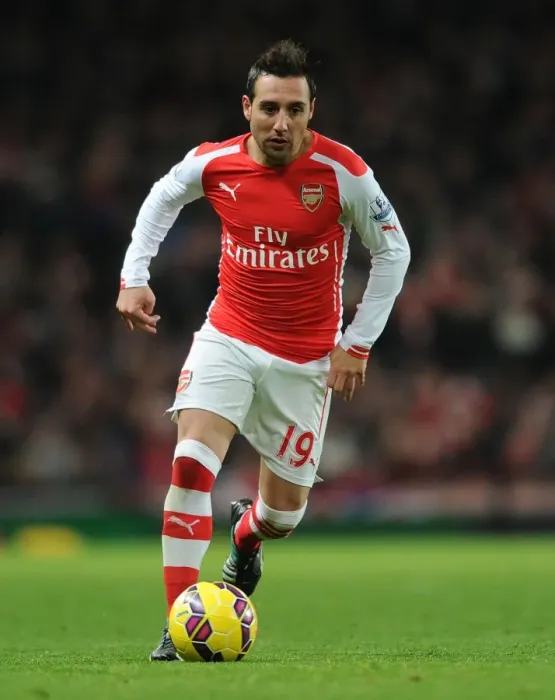 Framed Print : Santi Cazorla: Arsenal's Midfield Mastermind in Action Against Southampton (2014-15) Framed Print : Santi Cazorla: Arsenal's Midfield Mastermind in Action Against Southampton (2014-15)