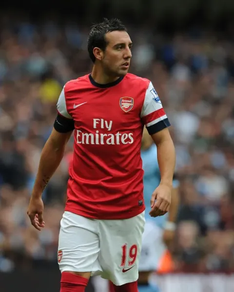 Santi Cazorla Print (Manchester City v Arsenal Art