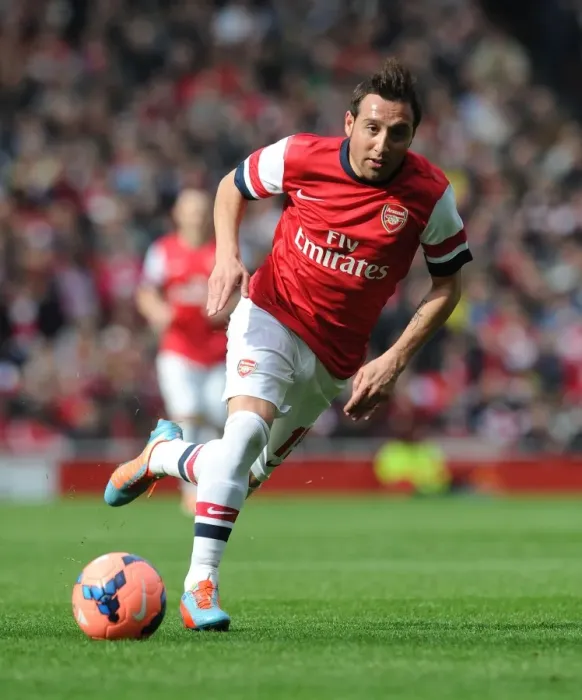 Framed Print : Santi Cazorla: Arsenal's Star Midfielder in FA Cup Action Against Everton Framed Print : Santi Cazorla: Arsenal's Star Midfielder in FA Cup Action Against Everton