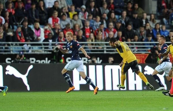 Santi Cazorla Scores for Arsenal in 2016: Pre-Season Goal against Viking FK