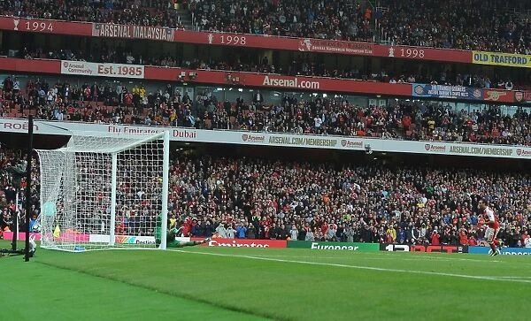 Santi Cazorla Scores Penalty for Arsenal Against Southampton (2016-17)
