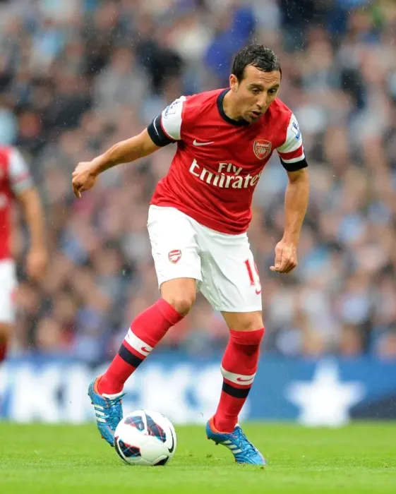 Framed Print : Santi Cazorla Stalemate: Manchester City vs. Arsenal, Premier League, Etihad Stadium, 23 / 9 / 12