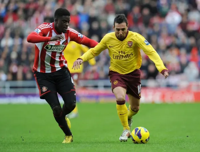 Framed Print : Santi Cazorla vs. Alfred N'Diaye: Clash of Midfield Titans - Sunderland vs. Arsenal, Premier League 2012-13 Framed Print : Santi Cazorla vs. Alfred N'Diaye: Clash of Midfield Titans - Sunderland vs. Arsenal, Premier League 2012-13