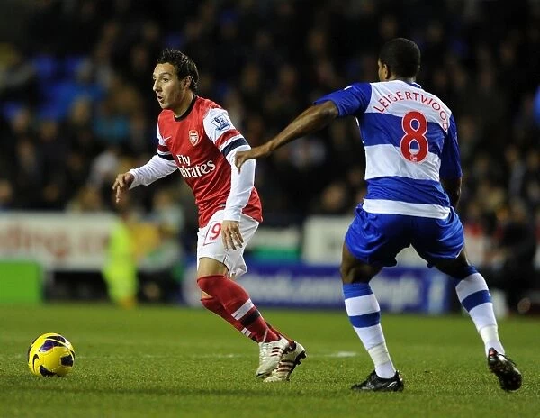 Santi Cazorla vs Mikele Leigertwood: Battle in the Midfield - Reading vs Arsenal, Premier League 2012-13