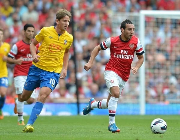 Santi Cazorla's Brilliant Performance: Arsenal's Dominant 6-1 Victory Over Southampton (Premier League, 2012-13)