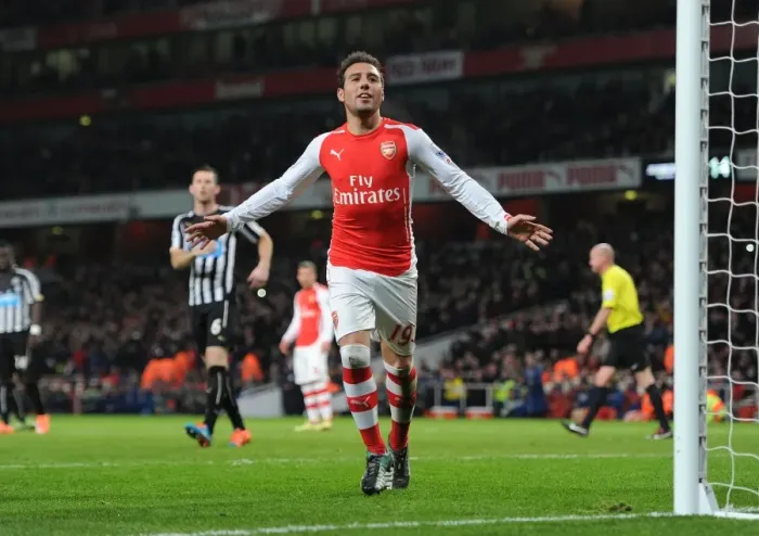 Framed Print : Santi Cazorla's Double: Arsenal's Thrilling Victory Over Newcastle United in the Premier League (December 2014) Framed Print : Santi Cazorla's Double: Arsenal's Thrilling Victory Over Newcastle United in the Premier League (December 2014)