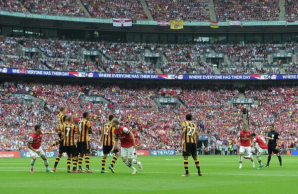 Santi Cazorla's Dramatic Free Kick: Arsenal's FA Cup Final Victory over Hull City (May 17, 2014)