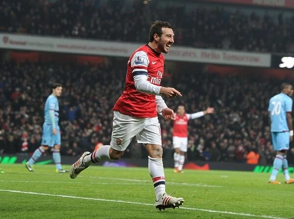 Santi Cazorla's Hat-Trick: Arsenal's Triumph over West Ham United (2012-13)
