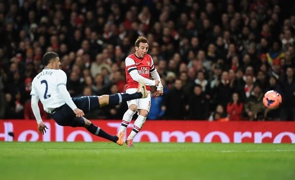 Santi Cazorla's Stunner: Arsenal Triumphs Over Tottenham in FA Cup Third Round