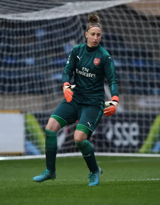 Framed Print : Sari Van Veenendaal in Action: Reading FC Women vs Arsenal Ladies, WSL (Women's Super League)
