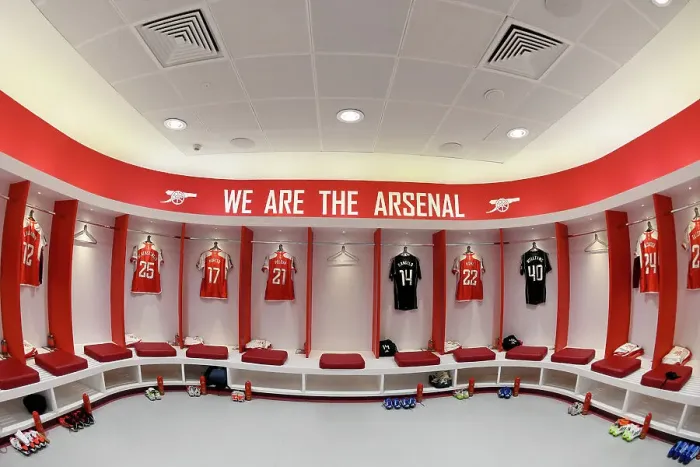 Framed Print : Behind the Scenes: Arsenal FC Women's Dressing Room Before Liverpool FC Clash at Emirates Stadium Framed Print : Behind the Scenes: Arsenal FC Women's Dressing Room Before Liverpool FC Clash at Emirates Stadium