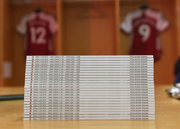 Behind the Scenes: Arsenal vs Leeds United Changing Room, Premier League 2020-21