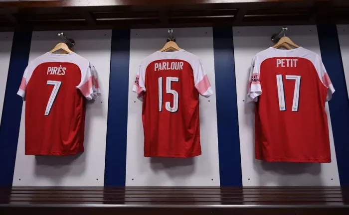 Framed Print : Behind the Scenes: Arsenal's Changing Room before the Real Madrid Legends Match (2018) Framed Print : Behind the Scenes: Arsenal's Changing Room before the Real Madrid Legends Match (2018)
