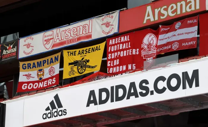 Framed Print : Sea of Arsenal Flags: Arsenal Supporters Unite at Emirates Stadium (Arsenal vs Norwich City, Premier League 2019-2020)