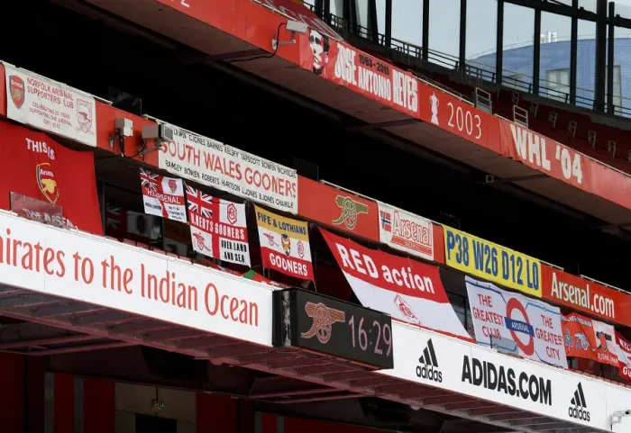 Framed Print : Sea of Arsenal Flags: Uniting Supporters at Emirates Stadium during Arsenal vs Norwich City, Premier League 2019-2020 Framed Print : Sea of Arsenal Flags: Uniting Supporters at Emirates Stadium during Arsenal vs Norwich City, Premier League 2019-2020