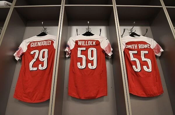 Sea of Red: Arsenal Changing Room Before Vorskla Poltava Clash (2018-19 Europa League)