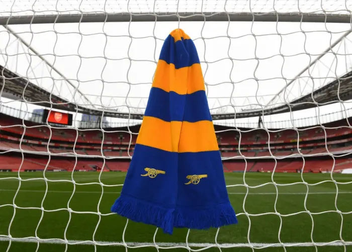 Framed Print : Sea of Red: Arsenal Fans Unite at Emirates Stadium vs Leicester City Framed Print : Sea of Red: Arsenal Fans Unite at Emirates Stadium vs Leicester City