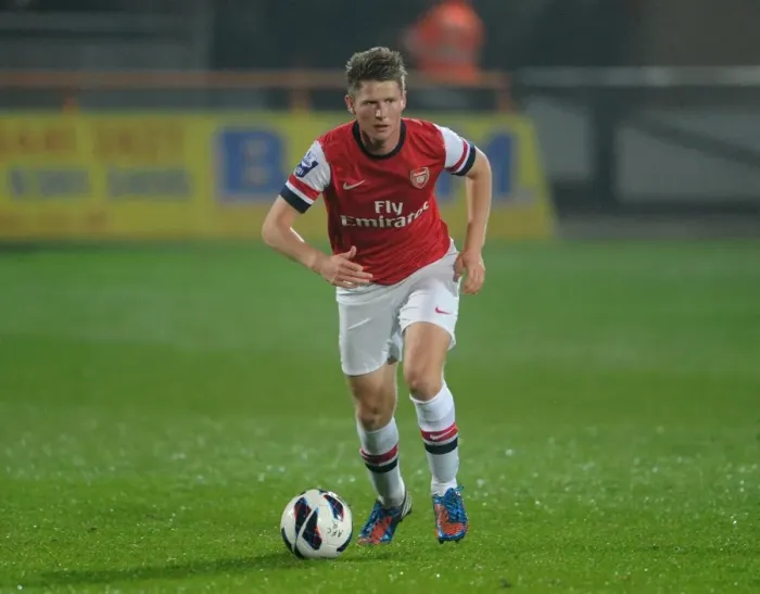 Framed Print : Sead Hajrovic (Arsenal). Arsenal U21 2: 0 Reading U21. Barclays Premier U21 League Framed Print : Sead Hajrovic (Arsenal). Arsenal U21 2: 0 Reading U21. Barclays Premier U21 League