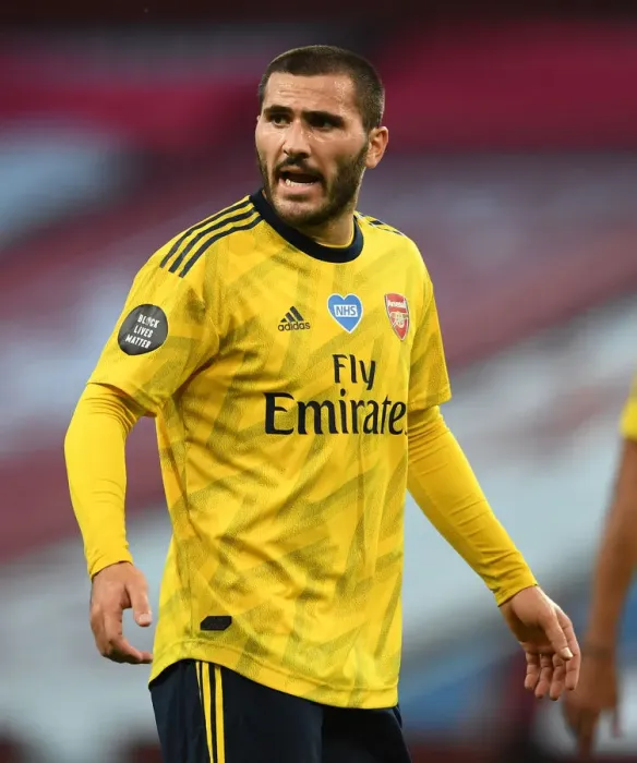 Framed Print : Sead Kolasinac in Action: Arsenal vs. Aston Villa, Premier League 2019-20 Framed Print : Sead Kolasinac in Action: Arsenal vs. Aston Villa, Premier League 2019-20