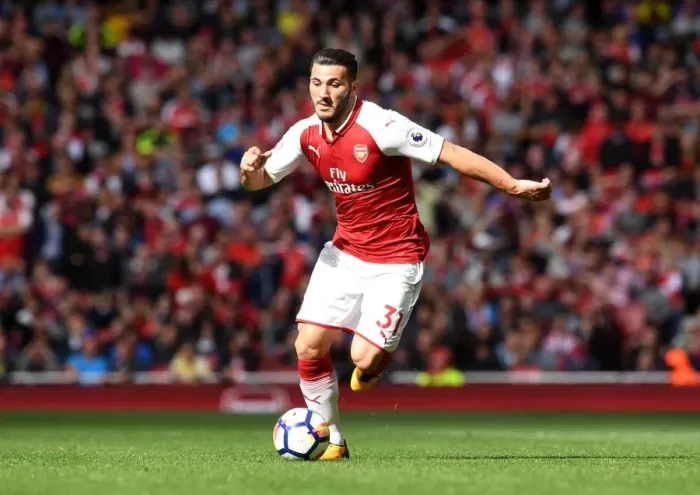 Framed Print : Sead Kolasinac in Action: Arsenal vs AFC Bournemouth, Premier League 2017-18 Framed Print : Sead Kolasinac in Action: Arsenal vs AFC Bournemouth, Premier League 2017-18