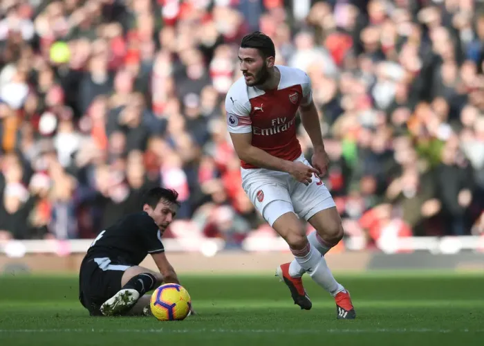 Framed Print : Sead Kolasinac in Action: Arsenal vs Burnley, Premier League 2018-19 Framed Print : Sead Kolasinac in Action: Arsenal vs Burnley, Premier League 2018-19