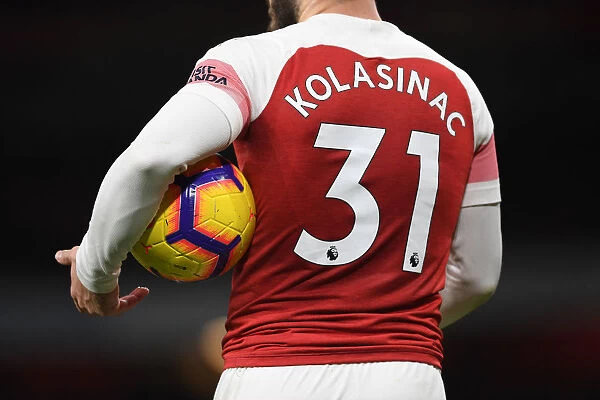 Sead Kolasinac in Action: Arsenal vs Huddersfield Town (Premier League, 2018-19)