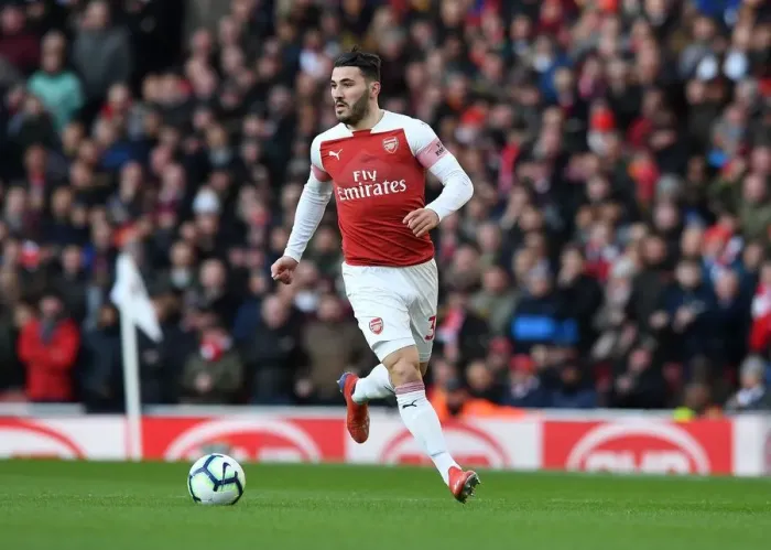 Framed Print : Sead Kolasinac in Action: Arsenal vs Manchester United, Premier League 2018-19 Framed Print : Sead Kolasinac in Action: Arsenal vs Manchester United, Premier League 2018-19