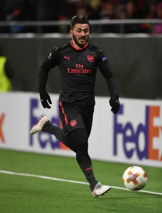 Framed Print : Sead Kolasinac in Action: Arsenal vs Ostersunds FK, UEFA Europa League 2018 Framed Print : Sead Kolasinac in Action: Arsenal vs Ostersunds FK, UEFA Europa League 2018