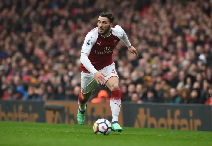 Framed Print : Sead Kolasinac in Action: Arsenal vs Southampton, Premier League 2017-18 Framed Print : Sead Kolasinac in Action: Arsenal vs Southampton, Premier League 2017-18
