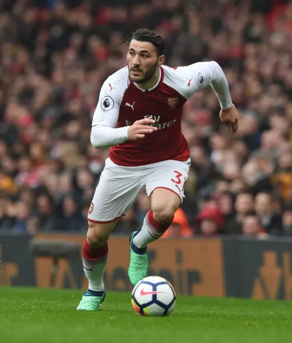 Framed Print : Sead Kolasinac in Action: Arsenal vs Southampton, Premier League 2017-18 Framed Print : Sead Kolasinac in Action: Arsenal vs Southampton, Premier League 2017-18