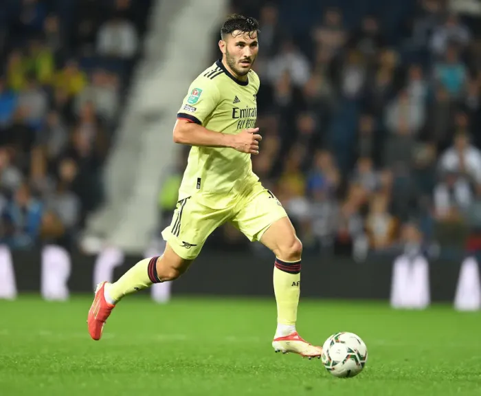 Framed Print : Sead Kolasinac in Action: Arsenal's Defensive Force Against West Bromwich Albion in Carabao Cup Framed Print : Sead Kolasinac in Action: Arsenal's Defensive Force Against West Bromwich Albion in Carabao Cup
