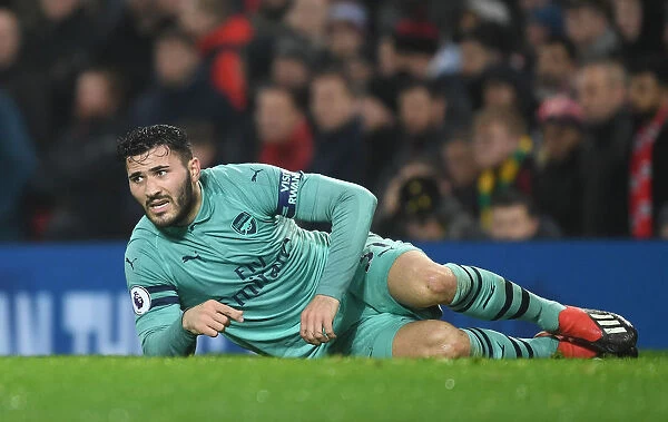 Sead Kolasinac in Action: Premier League Clash between Manchester United and Arsenal (2018-19)