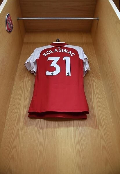 Sead Kolasinac (Arsenal). Arsenal 4:3 Leicester City. Premier League. Emirates Stadium