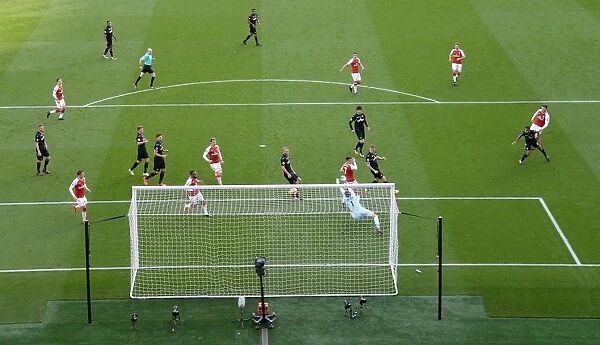 Sead Kolasinac Scores First Arsenal Goal: Arsenal vs Swansea City, 2017-18 Premier League