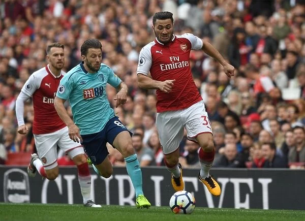 Sead Kolasinac vs. Harry Arter: Battle at the Emirates - Arsenal v AFC Bournemouth, Premier League 2017-18