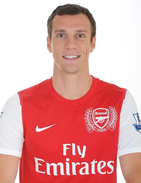 Framed Print : Sebastien Squillaci at Emirates Stadium - Arsenal Football Club