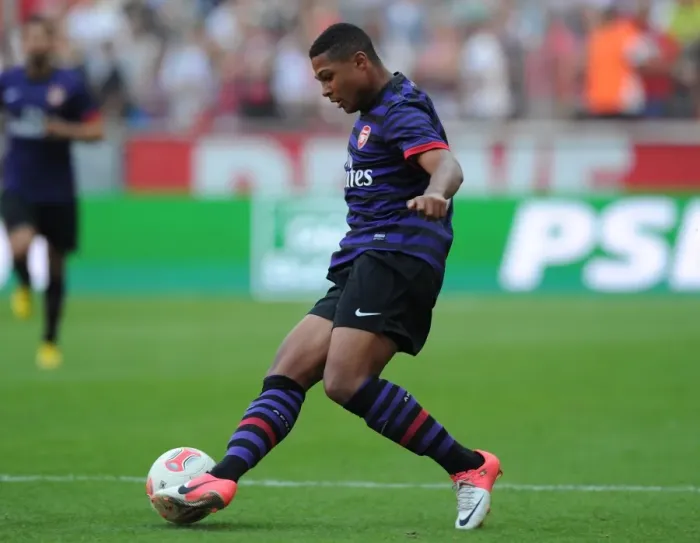 Framed Print : Serge Gnabry in Action: Arsenal vs. FC Cologne Pre-Season Friendly, 2012 Framed Print : Serge Gnabry in Action: Arsenal vs. FC Cologne Pre-Season Friendly, 2012
