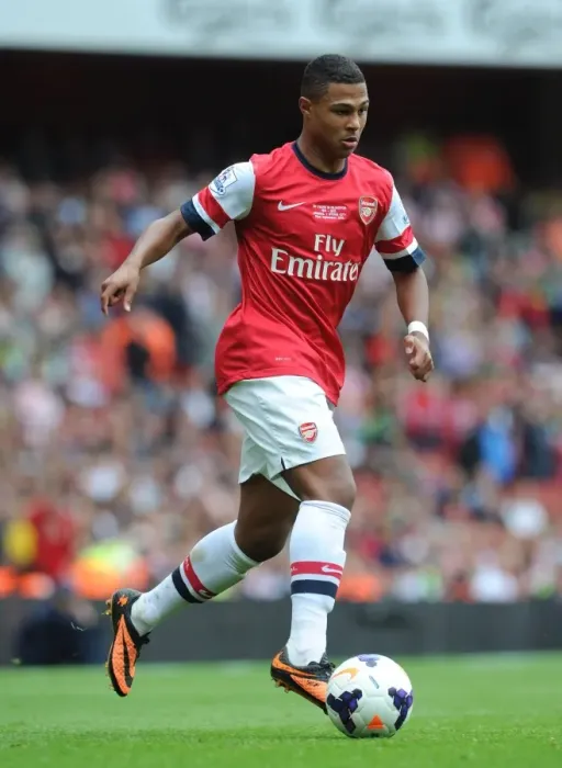 Framed Print : Serge Gnabry in Action: Arsenal vs Stoke City, Premier League 2013-14 Framed Print : Serge Gnabry in Action: Arsenal vs Stoke City, Premier League 2013-14