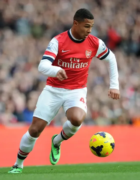 Framed Print : Serge Gnabry in Action: Arsenal vs Sunderland, Premier League 2013-14 Framed Print : Serge Gnabry in Action: Arsenal vs Sunderland, Premier League 2013-14
